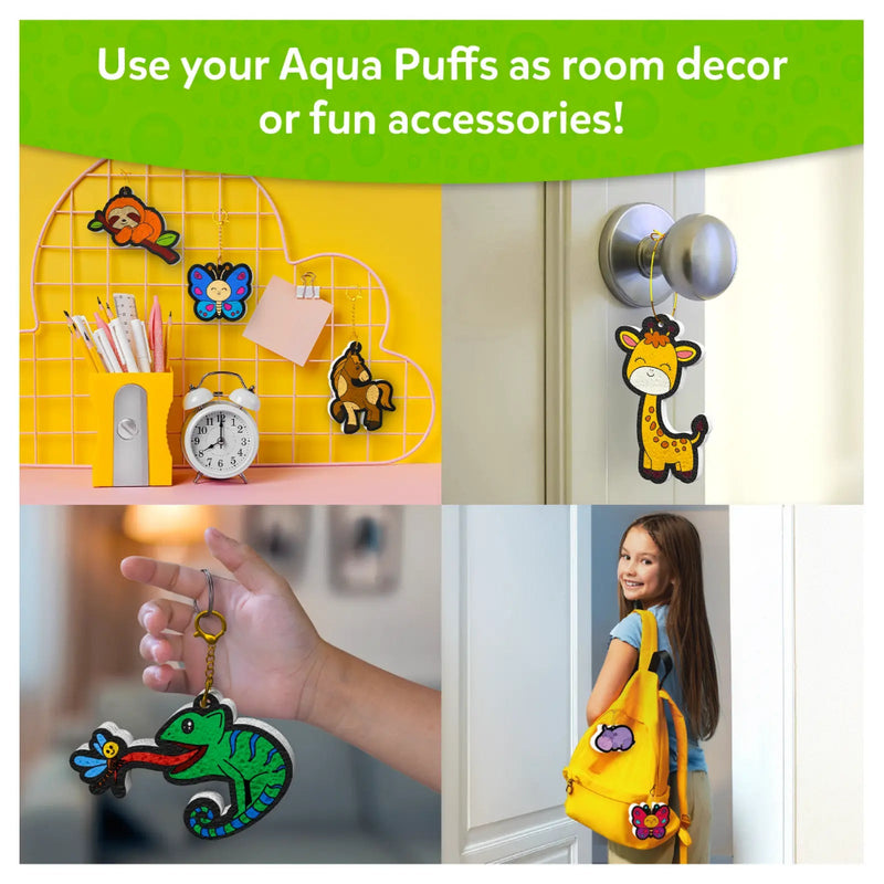 Skillmatics Aqua Puff - Mess Free! 3D Art Kit