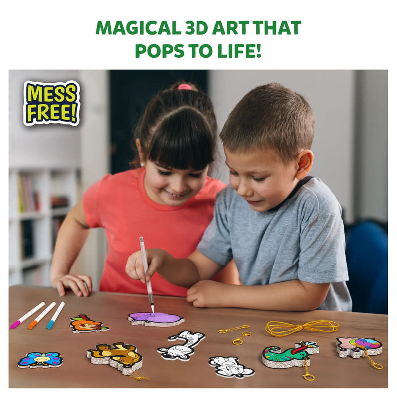 Skillmatics Aqua Puff - Mess Free! 3D Art Kit
