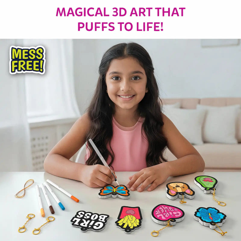 Skillmatics Aqua Puff - Mess Free! 3D Art Kit