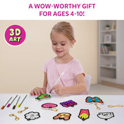 Skillmatics Aqua Puff - Mess Free! 3D Art Kit