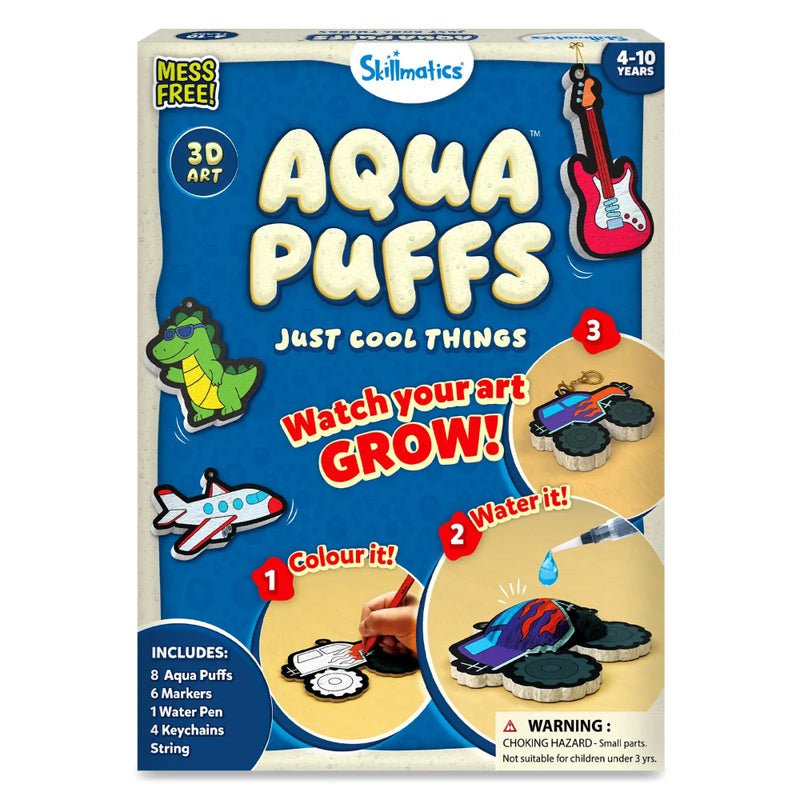 Skillmatics Aqua Puff - Mess Free! 3D Art Kit