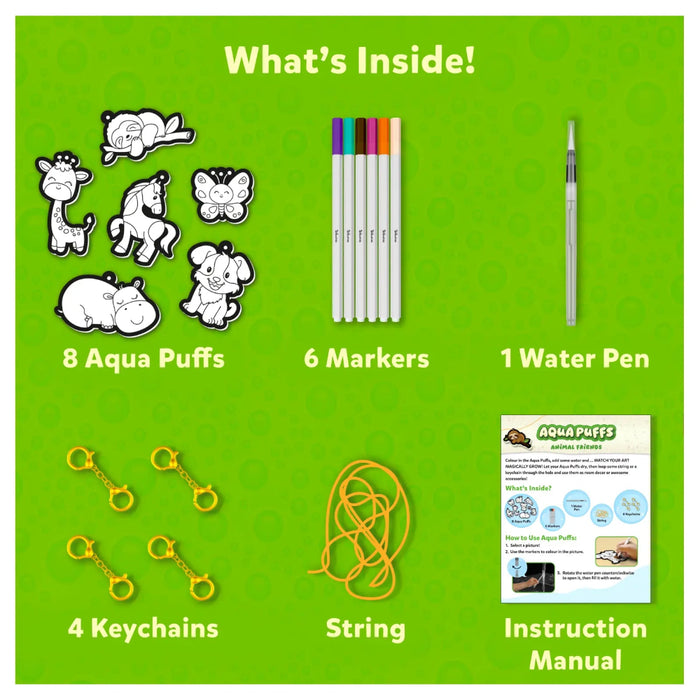 Skillmatics Aqua Puff - Mess Free! 3D Art Kit-Arts & Crafts-Skillmatics-Toycra