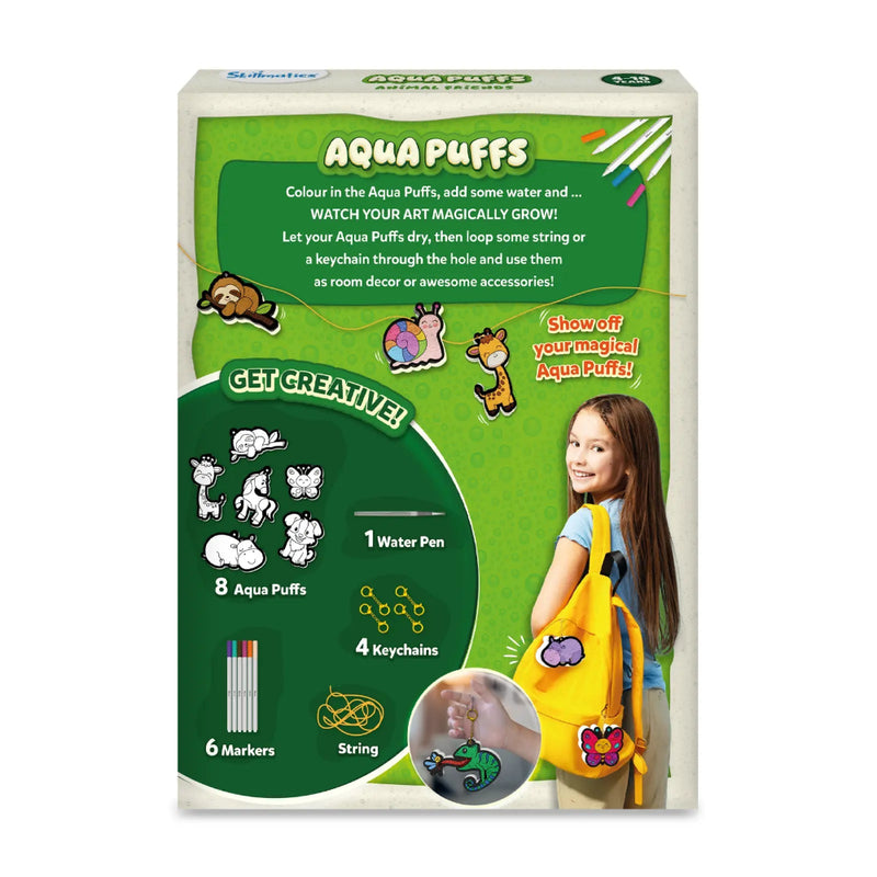 Skillmatics Aqua Puff - Mess Free! 3D Art Kit