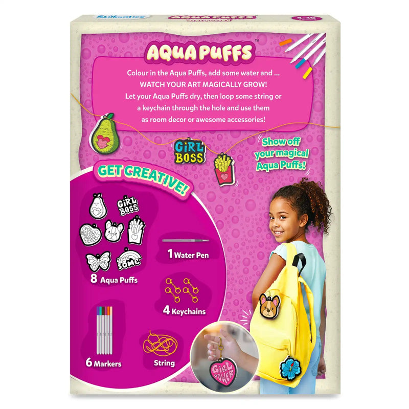 Skillmatics Aqua Puff - Mess Free! 3D Art Kit
