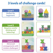 Skillmatics Brain Blocks, 3D Early STEM Building Blocks Game for Kids