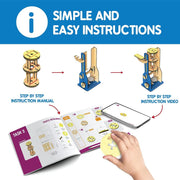 Skillmatics Buildables Compound Microscope | STEM Construction Toys (ages 8+)