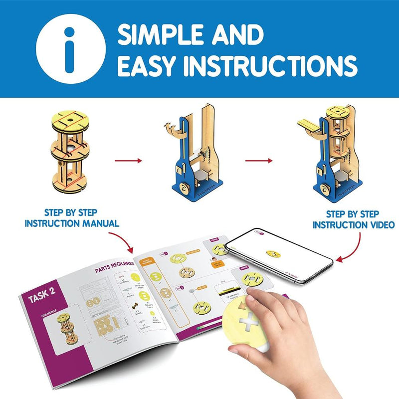 Skillmatics Buildables Compound Microscope | STEM Construction Toys (ages 8+)