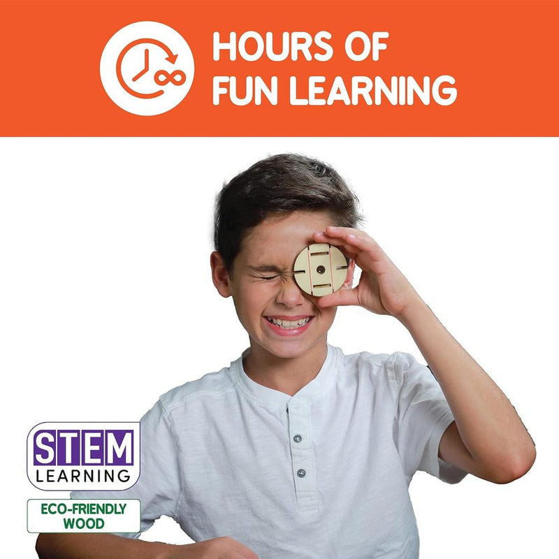 Skillmatics Buildables Compound Microscope | STEM Construction Toys (ages 8+)
