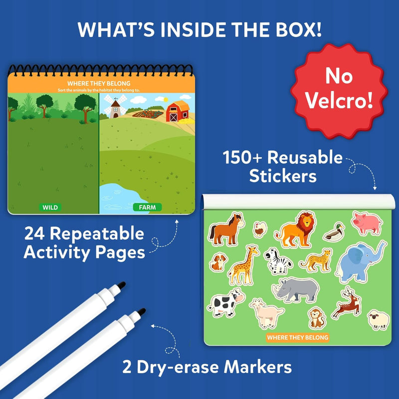 Skillmatics Busy Book for Preschoolers