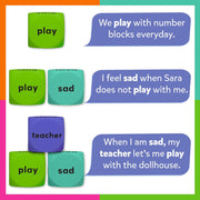 Skillmatics Chit Chat Cubes: After School Edition | Conversation Starter Game (ages 4+)