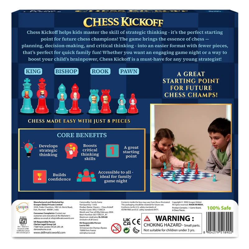 Skillmatics Classics Chess Kickoff