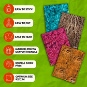 Skillmatics Clever Prints: All Things Science! | Construction Paper (120 Sheets)