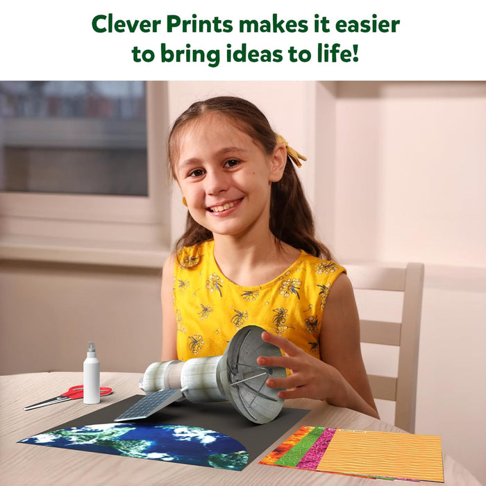 Skillmatics Clever Prints: All Things Science! | Construction Paper (60 Sheets)-Arts & Crafts-Skillmatics-Toycra