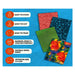 Skillmatics Clever Prints: Life Science | Construction Paper (60 Sheets)-Arts & Crafts-Skillmatics-Toycra