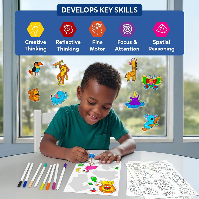 Skillmatics Cling Art – Color Clingz