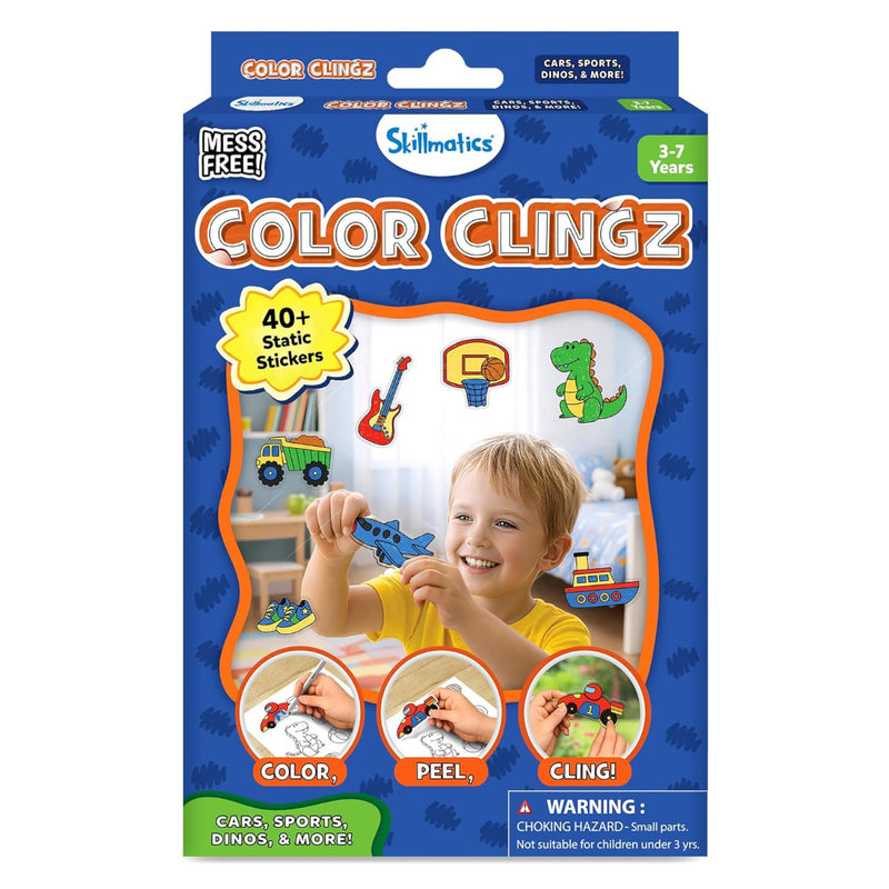 Skillmatics Cling Art – Color Clingz
