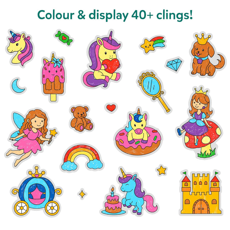 Skillmatics Cling Art – Color Clingz