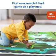 Skillmatics Cloth Play Mat & Floor Game - Found It Junior Animals