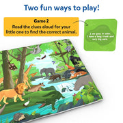 Skillmatics Cloth Play Mat & Floor Game - Found It Junior Animals