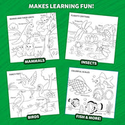 Skillmatics Color and Learn: Animals | Colouring Book (ages 3-6)