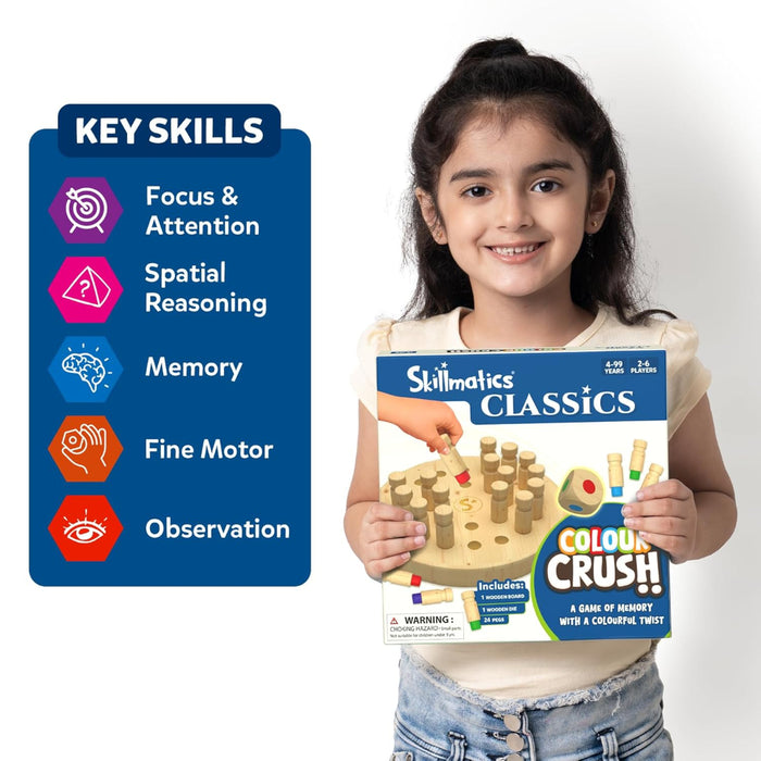 Skillmatics Colour Crush-Board Games-Skillmatics-Toycra