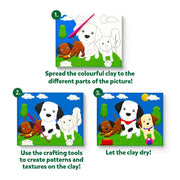 Skillmatics Colour With Clay - Pups at the Park