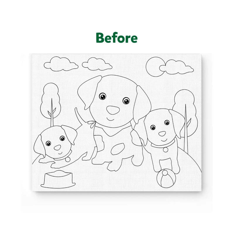Skillmatics Colour With Clay - Pups at the Park