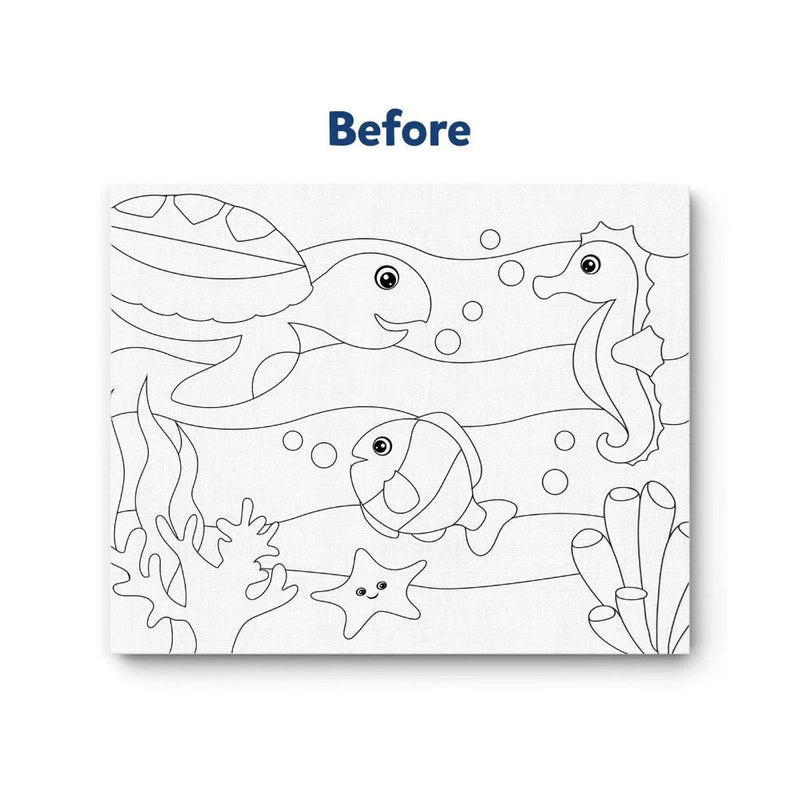 Skillmatics Colour With Clay - Under The Ocean