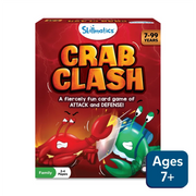 Skillmatics Crab Clash | Fiercely Fun Card Game of Attack and Defense