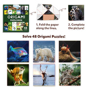 Skillmatics Craftopedia: Coolest Creatures | Origami Puzzle Book