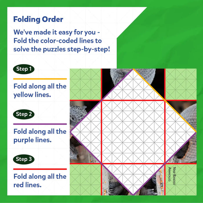 Skillmatics Craftopedia: Coolest Creatures | Origami Puzzle Book-Puzzles-Skillmatics-Toycra