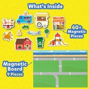 Skillmatics Creative Toy Magnetopia - Design Your City