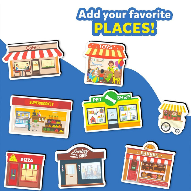 Skillmatics Creative Toy Magnetopia - Design Your City
