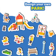 Skillmatics Creative Toy Magnetopia - Design Your City