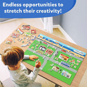 Skillmatics Creative Toy Magnetopia - Design Your City