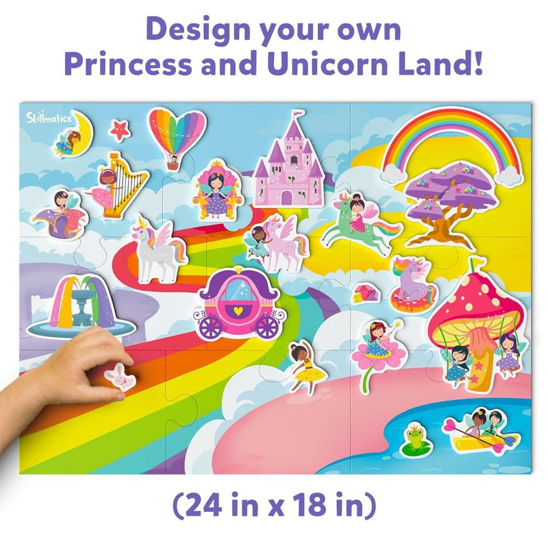 Skillmatics Creative Toy Magnetopia - Princess & Unicorn Land