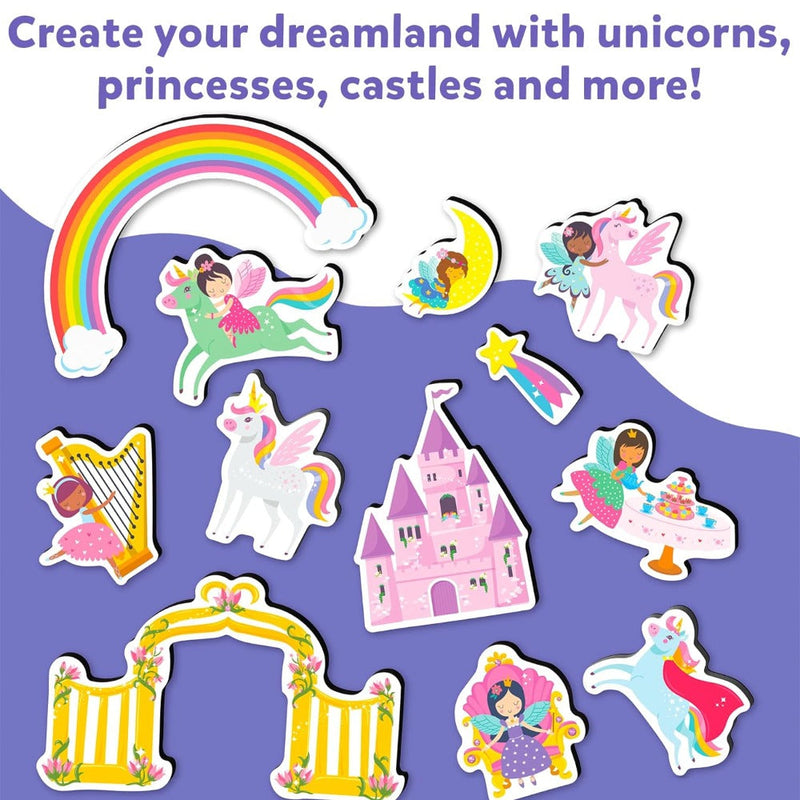 Skillmatics Creative Toy Magnetopia - Princess & Unicorn Land