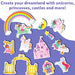 Skillmatics Creative Toy Magnetopia - Princess & Unicorn Land-Kids Games-Skillmatics-Toycra