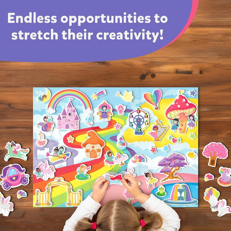 Skillmatics Creative Toy Magnetopia - Princess & Unicorn Land
