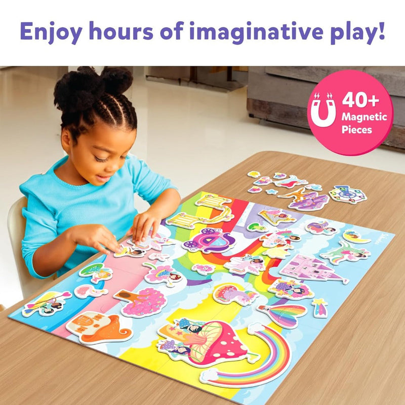 Skillmatics Creative Toy Magnetopia - Princess & Unicorn Land