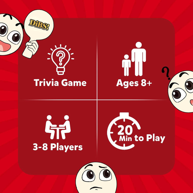 Skillmatics Dibs Exciting Trivia Card Game