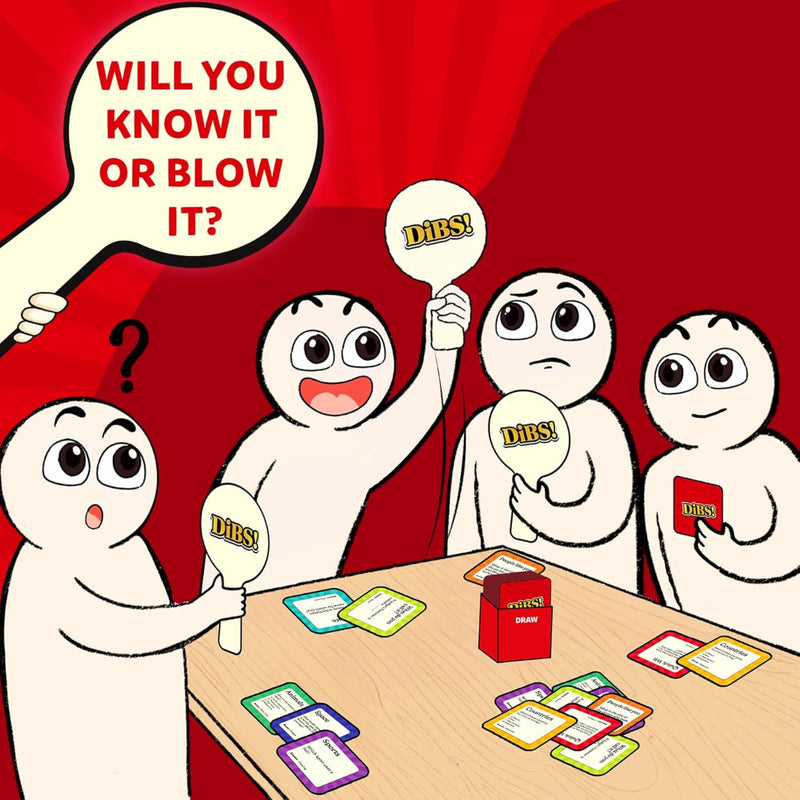 Skillmatics Dibs Exciting Trivia Card Game