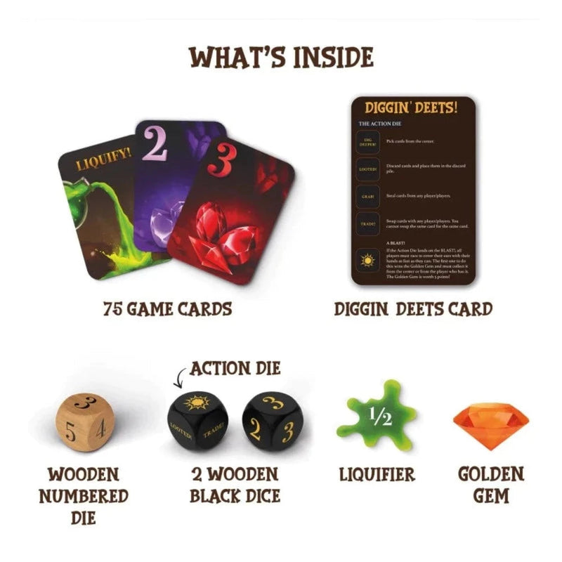 Skillmatics Dig In | Fun & Fast-paced Game of Luck