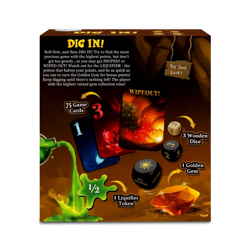 Skillmatics Dig In | Fun & Fast-paced Game of Luck