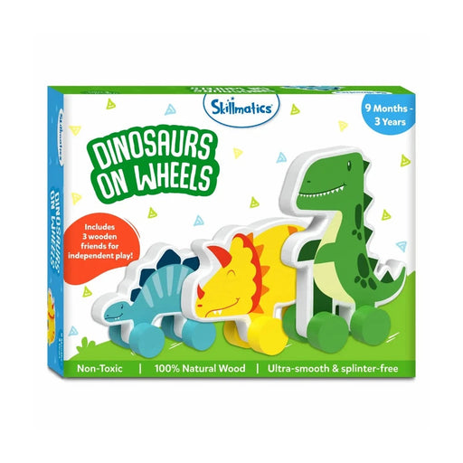 Skillmatics Dinosaurs on Wheels-Kids Games-Skillmatics-Toycra