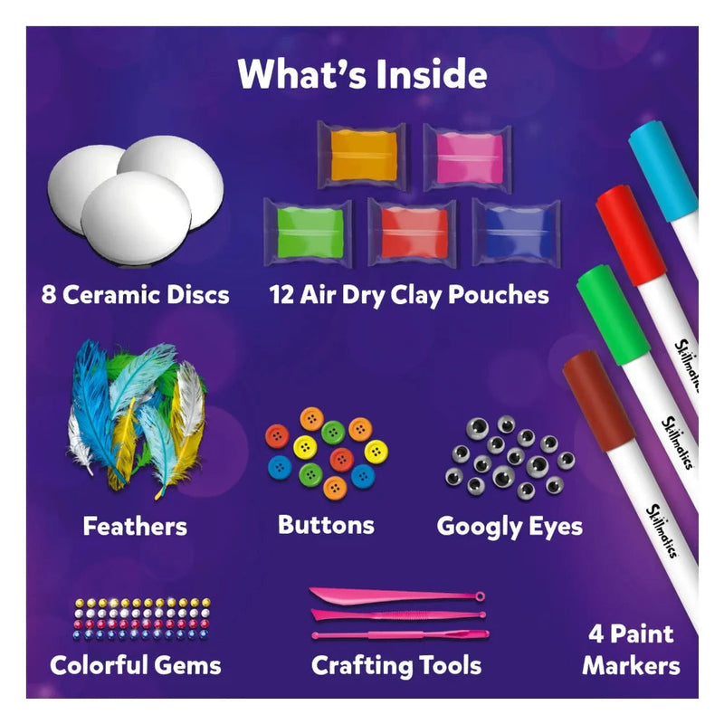 Skillmatics Disc-O Art | No Mess Art & Craft Activity (ages 4-12)