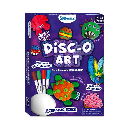 Skillmatics Disc-O Art | No Mess Art & Craft Activity (ages 4-12)-Arts & Crafts-Skillmatics-Toycra