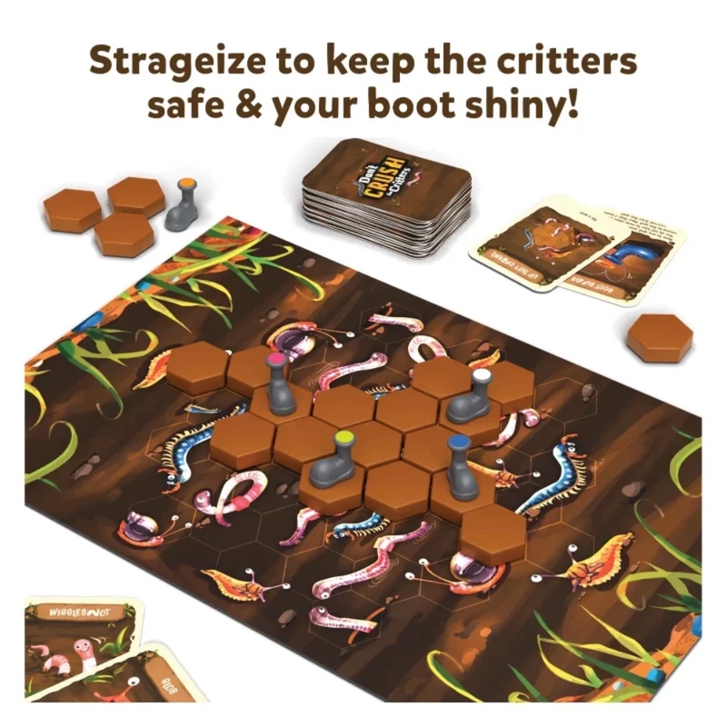 Skillmatics Don't Crush The Critters Board Game