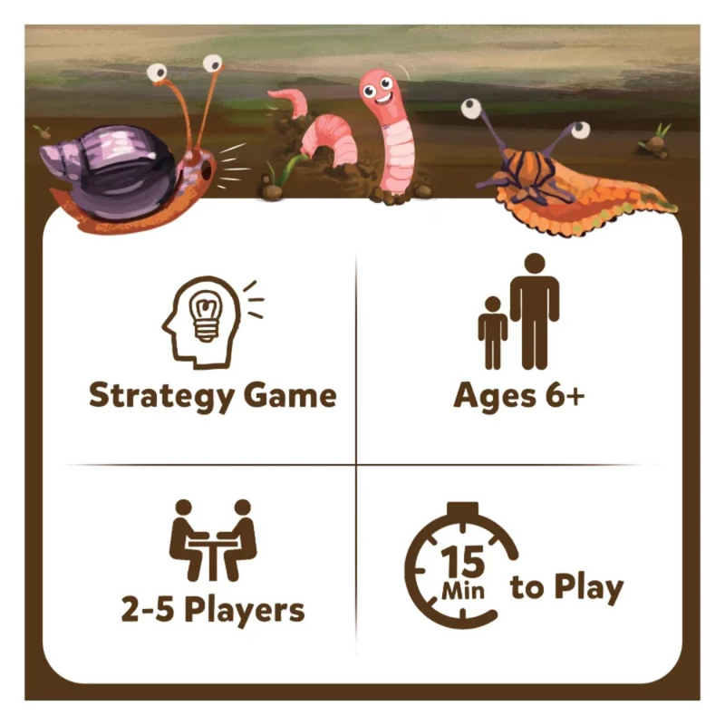 Skillmatics Don't Crush The Critters Board Game