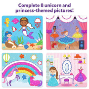 Skillmatics Dot It Sparkle Edition Sticker Art Activity - Unicorns & Princesses